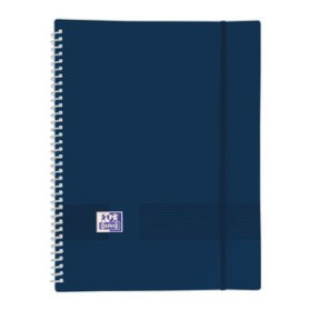 Carpetas de fundas (tarifarios) CARPETA FUNDAS (TARIFARIO) OXFORD LIVE&GO ESPIRAL PP A4 40 F. CON GOMA AZUL MARINO