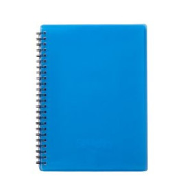 Carpetas de fundas (tarifarios) CARPETA FUNDAS (TARIFARIO) PARDO STUDIO STYLE ESPIRAL PP Fº 20 F. AZUL