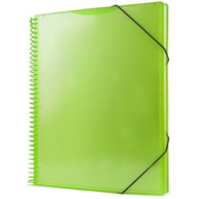 Carpetas de fundas (tarifarios) CARPETA FUNDAS (TARIFARIO) PRYSE PP PERSONALIZABLE A4 40 F. VERDE