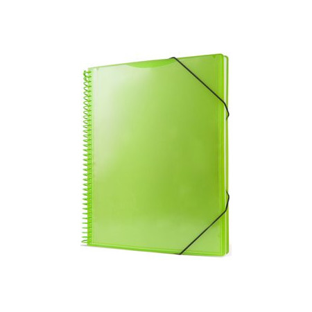 Carpetas de fundas (tarifarios) CARPETA FUNDAS (TARIFARIO) PRYSE PP PERSONALIZABLE A4 40 F. VERDE