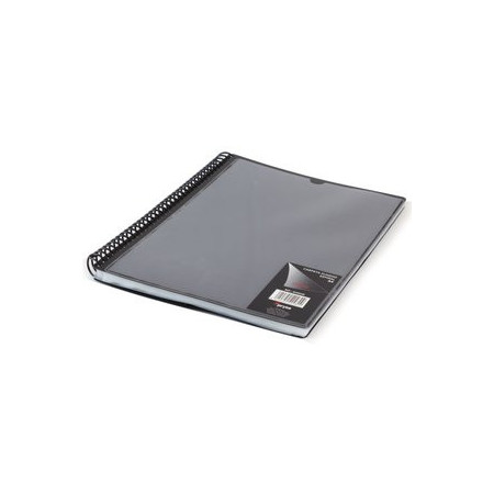 Carpetas de fundas (tarifarios) CARPETA FUNDAS (TARIFARIO) PRYSE PP PERSONALIZABLE A4 60 F. OPACO NEGRO