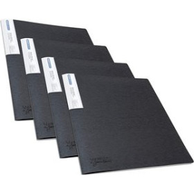 Carpetas de fundas (tarifarios) CARPETA FUNDAS (TARIFARIO) RAPESCO PP A4  10 F. NEGRO PACK DE 4