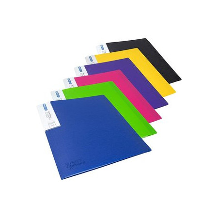 Carpetas de fundas (tarifarios) CARPETA FUNDAS (TARIFARIO) RAPESCO PP A4  20 F. SURTIDO PACK DE 6