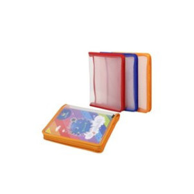 Carpetas de congresos y portadocumentos CARPETA PORTADOCUMENTOS CARCHIVO PP DIAGONAL Fº con CREMALLERA Y BOLSILLO AZUL