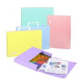 Carpetas de congresos y portadocumentos CARTERA MALETIN CON ASA CARCHIVO SOFT PP 4 CMS ROSA PASTEL