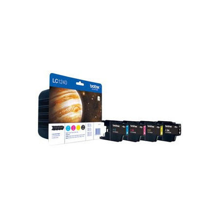 Originales inkjet CART.IJ. BROTHER LC-1240VALBP MFC-J6510DW/J6710DW/J6910DW/J5910DW PACK de 4 COLORES