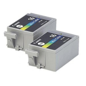 Originales inkjet CART.INKJET CANON BCI-16CL COLOR PACK.2