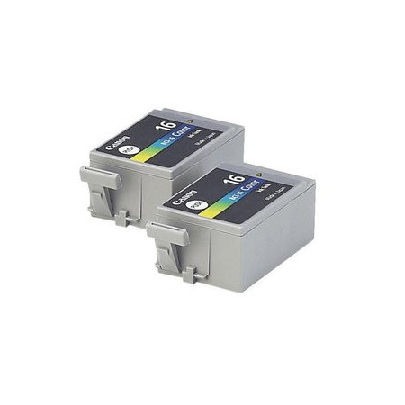 Originales inkjet CART.INKJET CANON BCI-16CL COLOR PACK.2