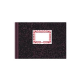 Cartoné CARTONE DOHE 4º APAISADO 100 HOJAS NUMERADAS CAJA (BURDEOS)