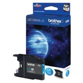 Originales inkjet CARTUCHO INKJET BROTHER LC-1280XLCBP CIAN MFC- J6510DW/J6710DW/J6910DW (1.200 PAG.)