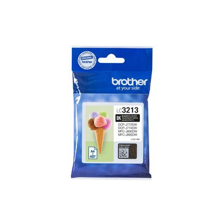 Originales inkjet CARTUCHO INKJET BROTHER LC-3213BK NEGRO J772DW/DCP-J774DW/MFC-J890DN/J890DW/J890DWN/J895DW(400 PAG.)