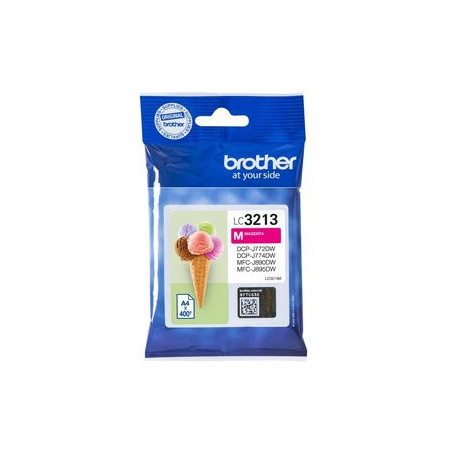 Originales inkjet CARTUCHO INKJET BROTHER LC-3213M MAGENTA J772DW/DCP-J774DW/MFC-J890DN/J890DW/J890DWN/J895DW(400 PAG.)
