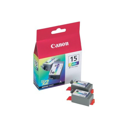 Originales inkjet CARTUCHO INKJET CANON BCI15CL DEP.TINT.COLOR (PACK 2) I70/80 (8191A002AA)