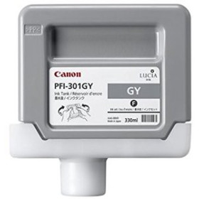 Originales inkjet CARTUCHO INKJET CANON PFI-301GY IMAGEPROGRAF iPF8000/iPF8000S/iPF9000 GRIS 330 ML. (1495B001AA)
