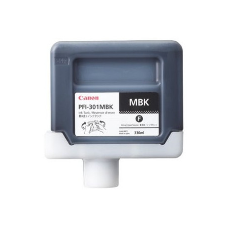 Originales inkjet CARTUCHO INKJET CANON PFI-301MBK IMAGEPROGRAF iPF8000/iPF8000S/iPF9000 NEGRO MATE 330 ML. (1485B001AA)