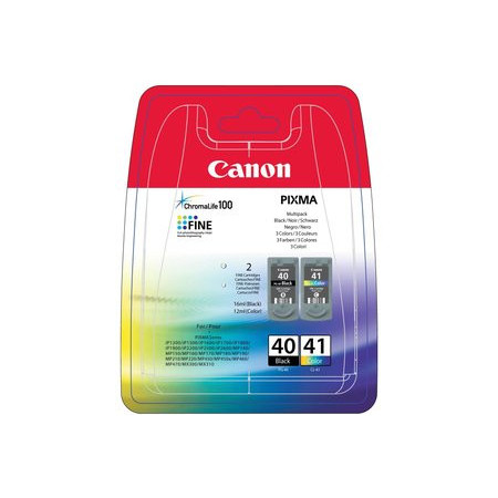 Originales inkjet CARTUCHO INKJET CANON PG40 - CL41 MULTIPACK IP1200/1300/1600/2200 (0615B043AA)