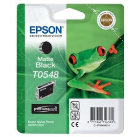 Originales inkjet CARTUCHO INKJET EPSON T054840 STYLUS PHOTO R800/1800 NEGRO 400 PÁG.