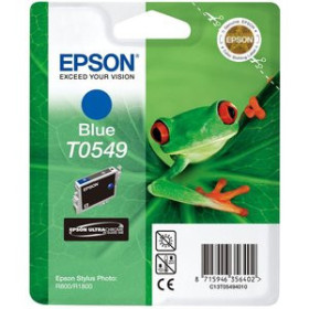 Originales inkjet CARTUCHO INKJET EPSON T054940 STYLUS PHOTO R800/1800 AZUL 400 PÁG.