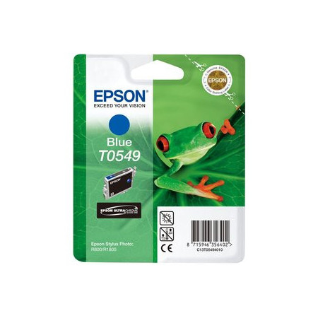 Originales inkjet CARTUCHO INKJET EPSON T054940 STYLUS PHOTO R800/1800 AZUL 400 PÁG.