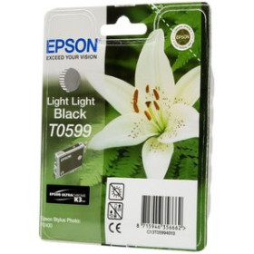 Originales inkjet CARTUCHO INKJET EPSON T059940 STYLUS PHOTO R2400 GRIS CLARO