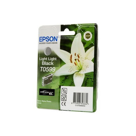 Originales inkjet CARTUCHO INKJET EPSON T059940 STYLUS PHOTO R2400 GRIS CLARO