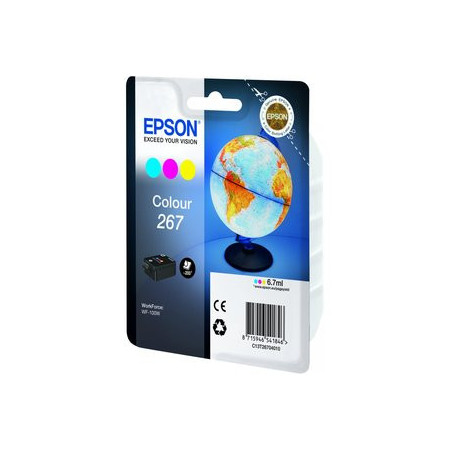 Originales inkjet CARTUCHO INKJET EPSON T267040 Nº267 WF-100W TRICOLOR 7ML