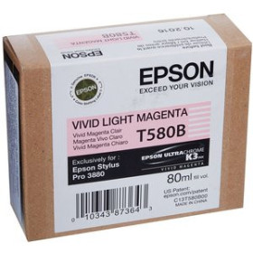 Originales inkjet CARTUCHO INKJET EPSON T580B00 STYLUS PRO 3800/3880 MAGENTA VIVO CLARO 80ML