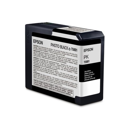 Originales inkjet CARTUCHO INKJET EPSON T580100 STYLUS PRO 3800/3880 NEGRO PHOTO 80ML