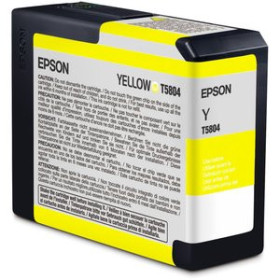 Originales inkjet CARTUCHO INKJET EPSON T580400 STYLUS PRO 3800/3880 AMARILLO 80ML
