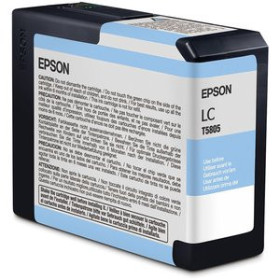 Originales inkjet CARTUCHO INKJET EPSON T580500 STYLUS PRO 3800/3880 CIAN CLARO 80ML