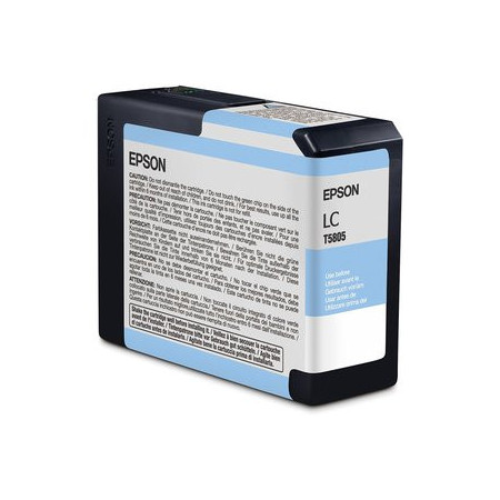 Originales inkjet CARTUCHO INKJET EPSON T580500 STYLUS PRO 3800/3880 CIAN CLARO 80ML