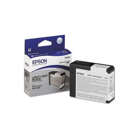 Originales inkjet CARTUCHO INKJET EPSON T580900 STYLUS PRO 3800/3880 GRIS CLARO 80ML