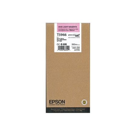 Originales inkjet CARTUCHO INKJET EPSON T596600 STYLUS PRO 7900/9900 MAGENTA CLARO 350ML
