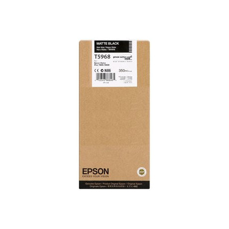 Originales inkjet CARTUCHO INKJET EPSON T596800 STYLUS PRO 7900/9900 NEGRO MATE 350ML