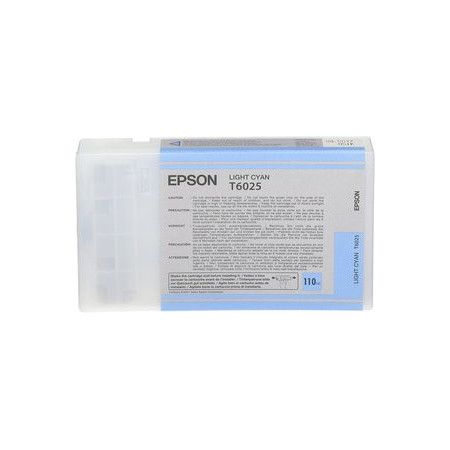 Originales inkjet CARTUCHO INKJET EPSON T602500 STYLUS PHOTO 7880/9880 CIAN CLARO 110ml