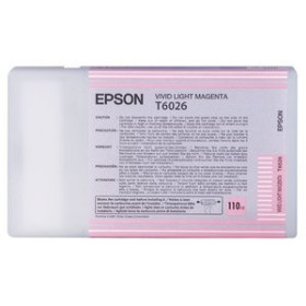 Originales inkjet CARTUCHO INKJET EPSON T602600 STYLUS PHOTO 7880/9880 MAGENTA CLARO 110ml