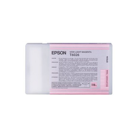 Originales inkjet CARTUCHO INKJET EPSON T602600 STYLUS PHOTO 7880/9880 MAGENTA CLARO 110ml