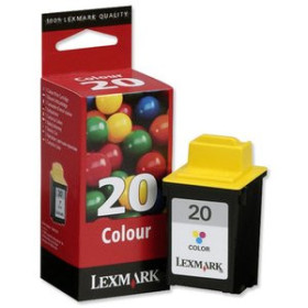 Originales inkjet CARTUCHO INKJET LEXMARK 15MX120E Nº20 PLUS COLOR A.R.