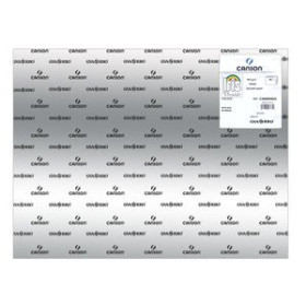 Cartulinas CARTULINA METALIZADA 50x65 cm IRIS 280g PLATA PAQUETE de 25