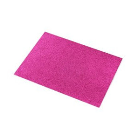 Cartulinas CARTULINA PURPURINA 50x65 cm SADIPAL 330g FUCSIA PAQUETE de 5