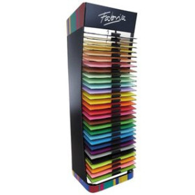 Cartulinas CARTULINA 50x65 cm FABRISA 180g EXPOSITOR METALICO 30P CONTENIDO 750 uds. (30 col.x 25)