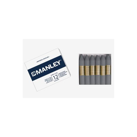 Ceras de colores CERAS MANLEY EST.D/12 PLATA-75