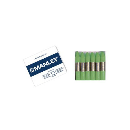 Ceras de colores CERAS MANLEY EST.D/12 VERDE-22