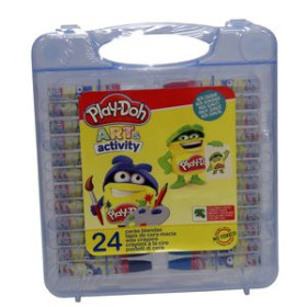 Ceras de colores CERAS PLAY-DOH ART ACTIVITY ESTUCHE DE 24