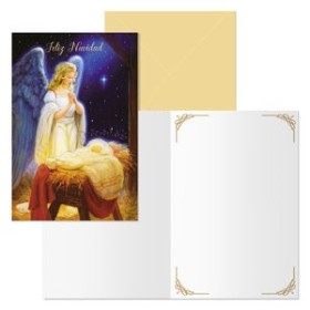 Tarjetas postales navideñas CHRISTMAS DOHE 115x170 ANGEL