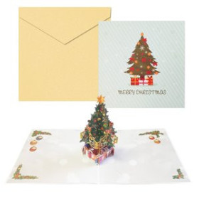 Tarjetas postales navideñas CHRISTMAS DOHE 3D 150x150 CHRISTMAS TREE