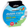 Cintas adhesivas doble cara CINTA ADHESIVA DOBLE CARA PLICO rollo 50x12/18 FACIL USO