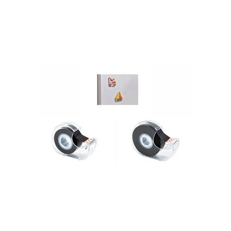 Imanes CINTA ADHESIVA FAIBO MAGNETICA 3Mt 19mm (ANCHO) x 3mm (GROSOR) C/DISPENSADOR