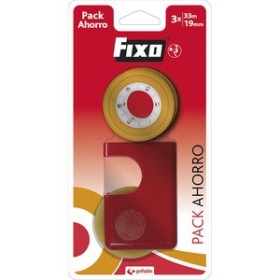 Cintas adhesivas CINTA ADHESIVA FIXO CARAMEL JUNIOR rollo 33x19 BLISTER