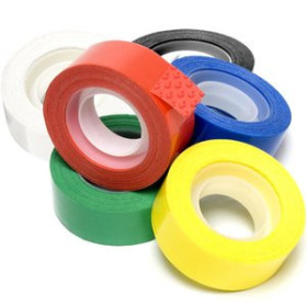 Cintas adhesivas CINTA ADHESIVA FIXO COLOR rollo 33x19 AZUL